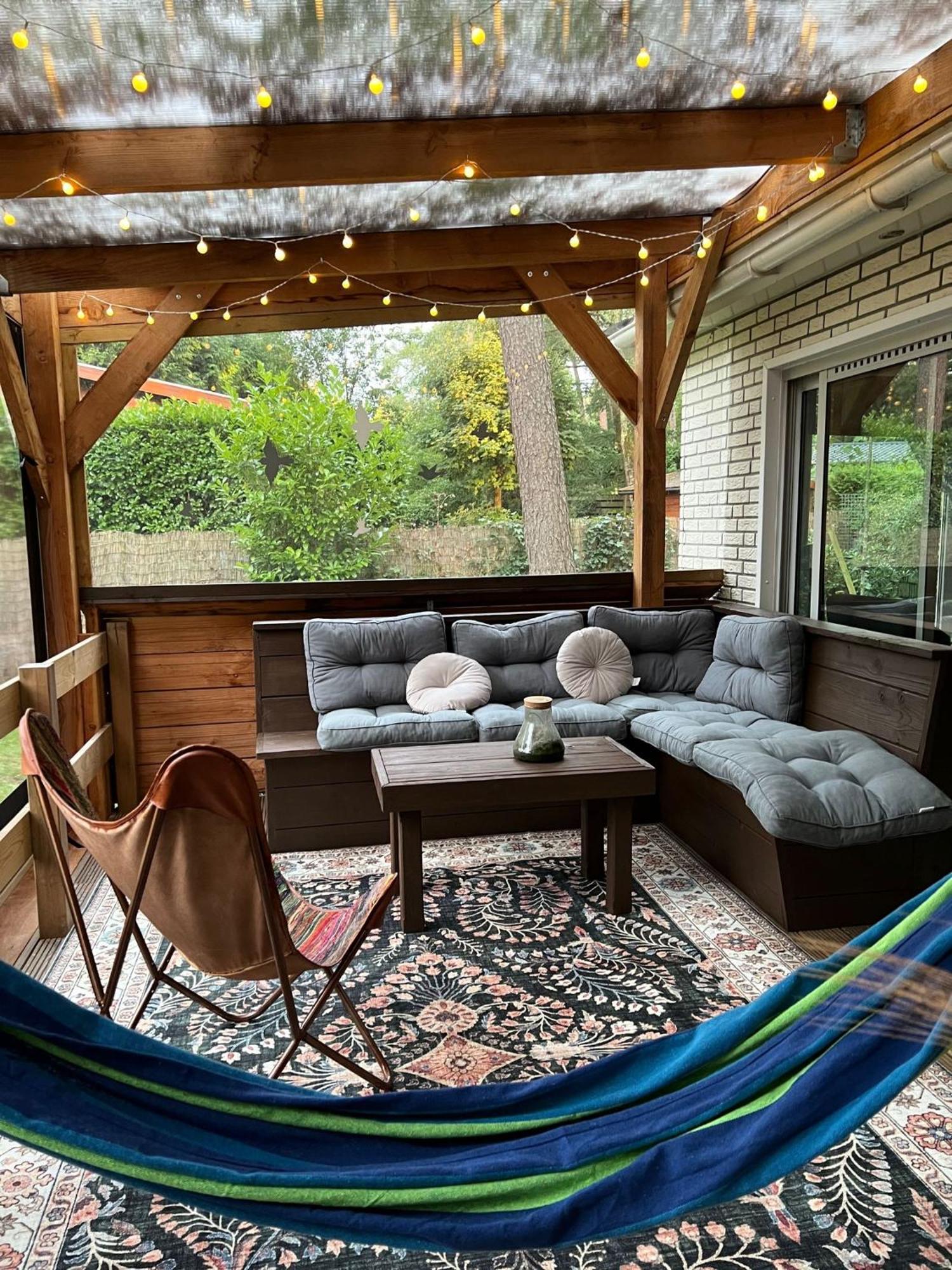 Cosy Chalet Veluwe With A Spacious Garden And Veranda Doornspijk 外观 照片