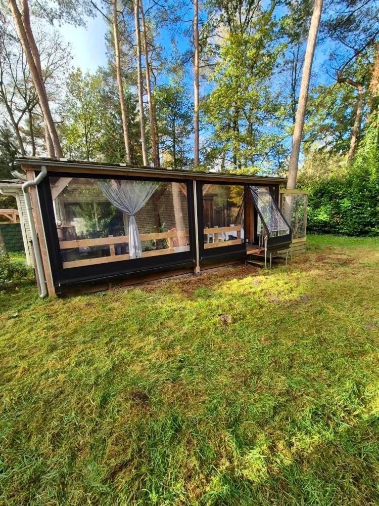 Cosy Chalet Veluwe With A Spacious Garden And Veranda Doornspijk 外观 照片