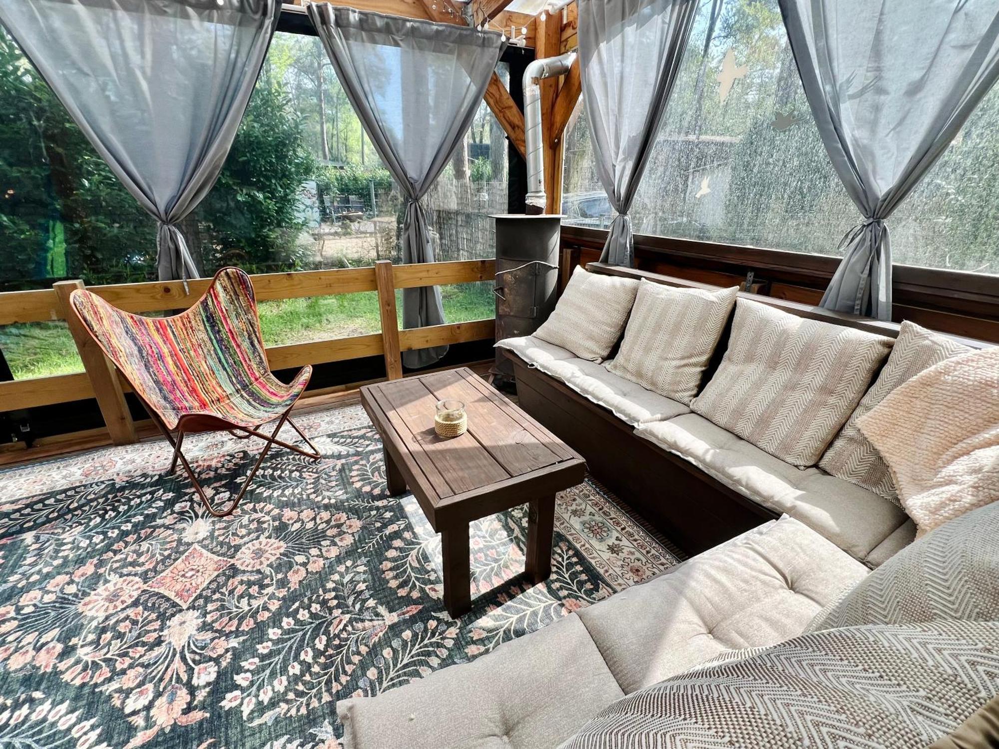 Cosy Chalet Veluwe With A Spacious Garden And Veranda Doornspijk 外观 照片